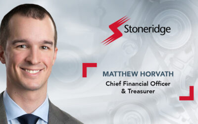 Stoneridge Appoints Matthew Horvath as Chief Financial Officer