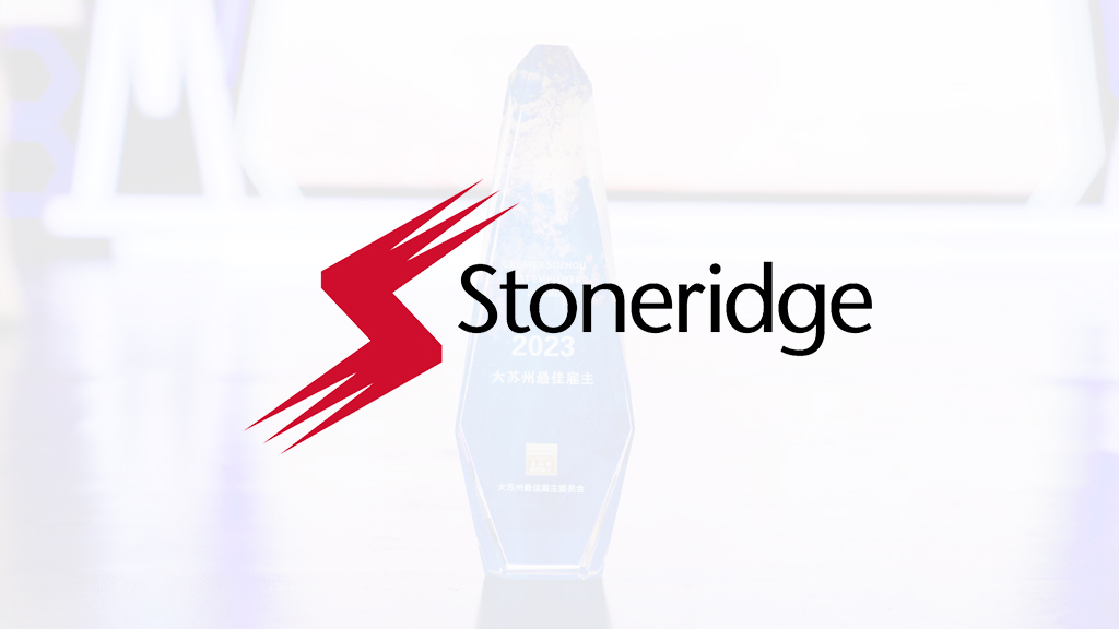 Stoneridge Asia-Pacific Earns 2023 Greater Suzhou Best Employer Award