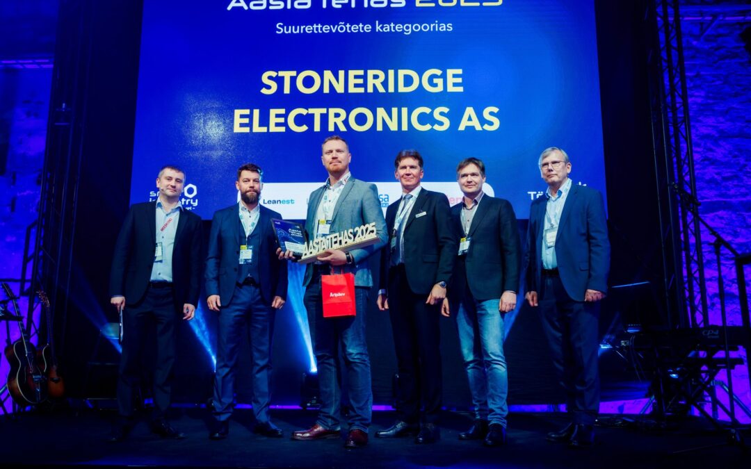 Stoneridge Estonia Recognized as Factory of the Year 2025 at Smart Industry Conference