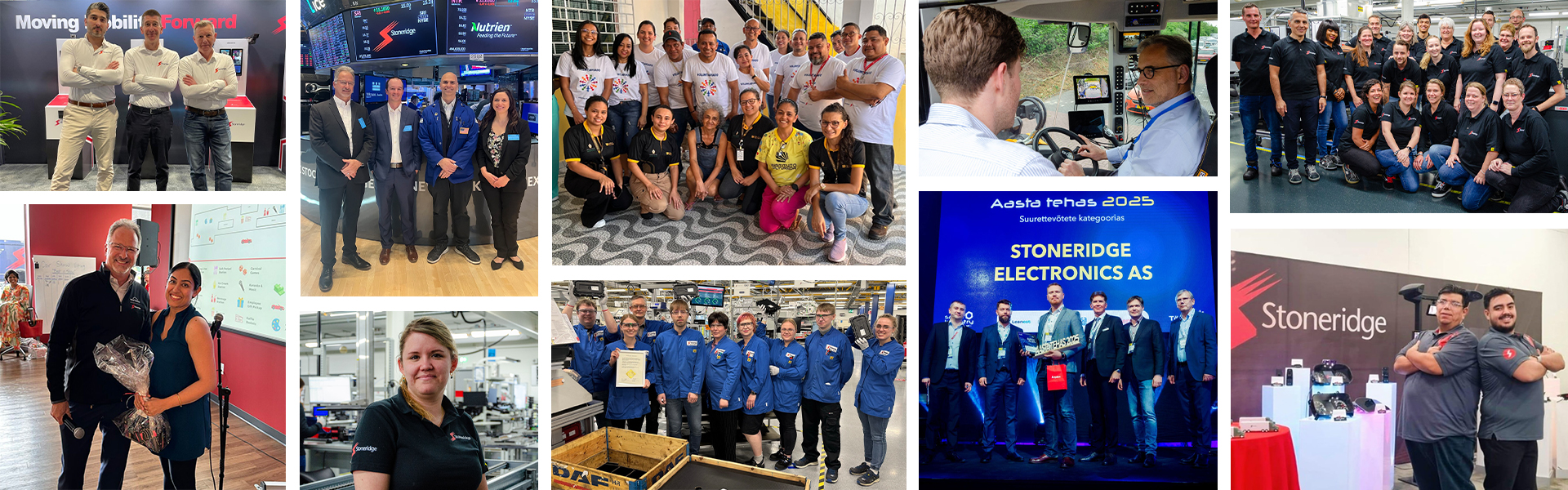 Collage of employee provided photos